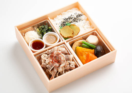 [ 245 ]日向夏ソースと唐辛子ポン酢で愉しむ黒毛和牛しゃぶしゃぶご膳