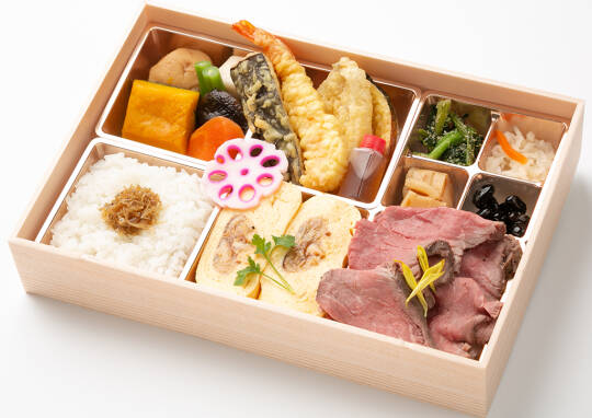 [ 48 ] だし香る鰻巻きと肉旨ローストビーフの贅沢御膳